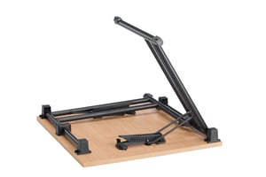 Die Klapptische Palermo Quadrat können schnell aufgestellt werden