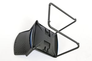 Das speziell konzipierte Freischwinger-Stuhgestell