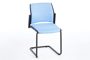 Die Bezüge von Rücken- und Sitzpolster sind hochwertig