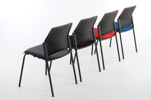 Der Seminarstuhl ist besonders bequem perfekt für lange Vorträge