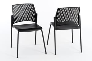 Unser stapelbarer Kunststoffstuhl Paris