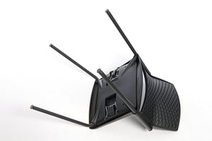 Unser Paris ist ein solide verbauter Stuhl