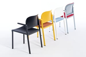 Verschiedene Farben und Modelle können in eine Reihe gestellt werden