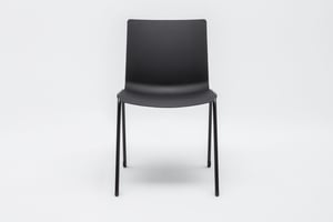 Die Kunststoffsitzschale lässt sich einfach abwischen