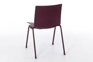 Die Kunststoffsitzschale ist stabil