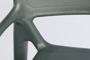 Unsere Kunststoffstühle Riviera bestehen aus einen Teil