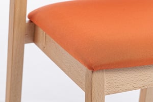 Durch die Sitzfläche ist langes Sitzen angenehm