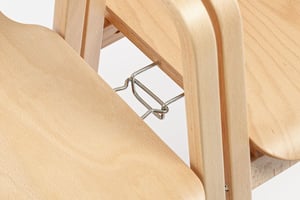 Die Sydney Armlehnenstühle können einfach miteinander verbunden werden Die Sydney Armlehnenstühle können einfach miteinander verbunden werden
