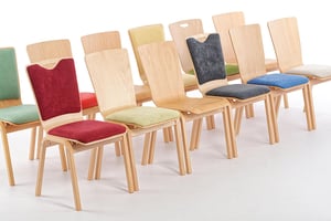 Die Stühle der Modellfamilie Sydney können kombiniert werden Die Stühle der Modellfamilie Sydney können kombiniert werden