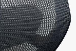 Die hohe Netzrückenlehne ist sehr ergonomisch Die hohe Netzrückenlehne ist sehr ergonomisch