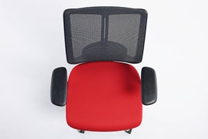 Unser Bürodrehstuhl Tansania in der Draufsicht Unser Bürodrehstuhl Tansania in der Draufsicht
