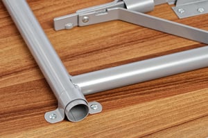 Stabile Verarbeitung der Gestelle