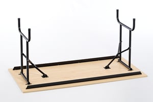 Unser Klapptisch Teneriffa von unten