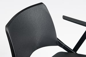 Die Rückfläche ist ergonomisch gebogen
