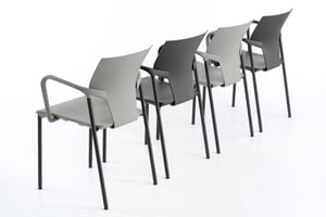 Als Besucherstühle oder für Wartebereiche wird unser Vegas AL gerne genommen