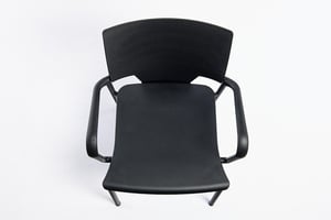 Unser Kunststoffstuhl Vegas AL in der Draufsicht