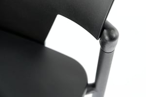 Bei unserem Stapelstuhl Vegas wurden hochwertige  Materialien verarbeitet