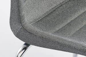 Die Polsternähte sind sauber und ordentlich verarbeitet
