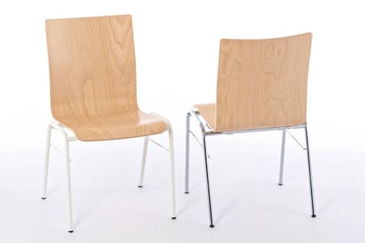 Die Arizona Schalenstühle sind universell einsetzbar