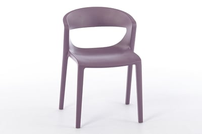 Unser Kunststoffstuhl Capri ist für Aussenbereiche geeignet