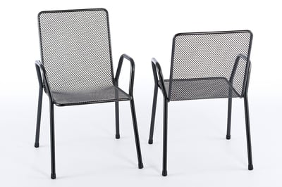 Neben der robusten Verarbeitung strahlen diese Outdoor Stapelstühle eine dezente Eleganz aus