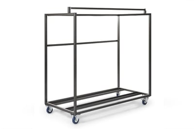 Der optionale Rollwagen kann bei der Konfiguration dazubestellt werden