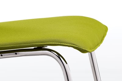 Die hochwertigen Schalenstühle Havanna VP besitzen eine vollständig gepolsterte Schale, die Dicke des Polyurethanschaumes beträgt 10mm