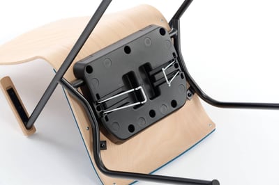 Bei Nichtgebrach können die Verbinder einen weggeklappt werden