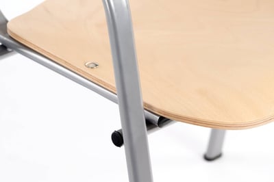 Das Schichtholz ist fest verleimt