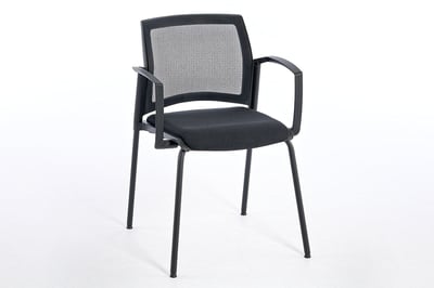 Die Besucherstühle London AL sind bequem und gleichzeitig ansprechend