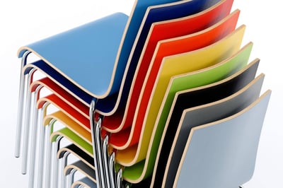 Viele Farben stehen zur Auswahl bereit