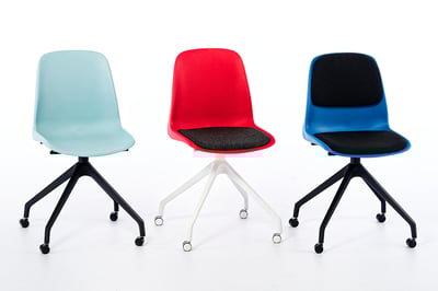 Auch mit Sitzpolster oder Sitz- und Rückenpolster erhältlich