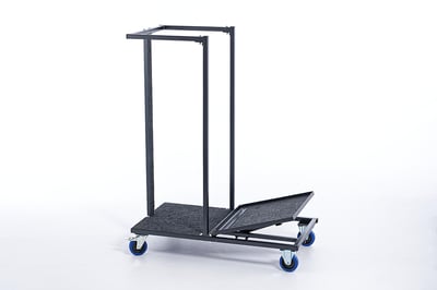 Unser Transportrollwagen für die Marokko Barhocker