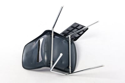 Der Stuhl ist überaus robust konstruiert