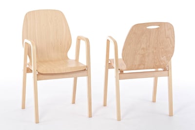 Die Holzmaserungen sind bei unserem Oslo AL gut zu erkennen