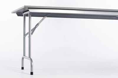 Intuitiv können die Tische schnell aufgestellt werden