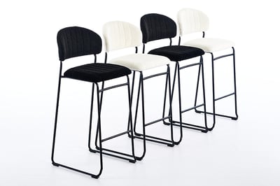 In einer Reihe an der Bar sehe diese Stühle sehr gut aus