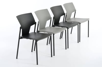 Unsere pflegeleichten Vegas Stühle sind die perfekten Besucherstühle