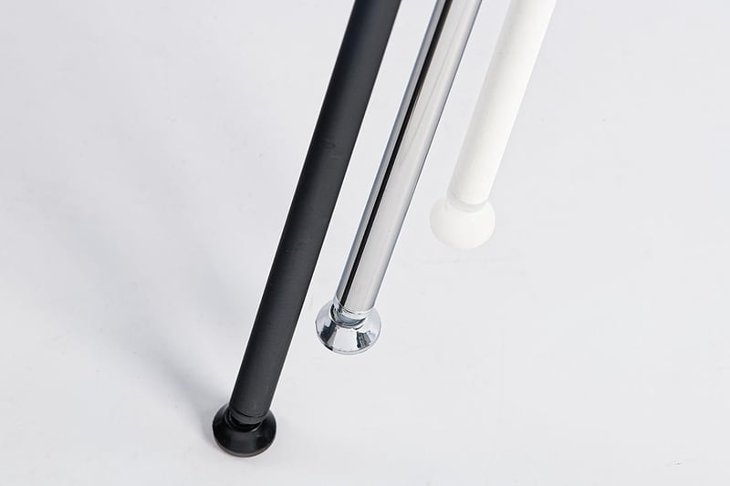 Das Gestell ist in verschiedenen Ausführungen erhältlich