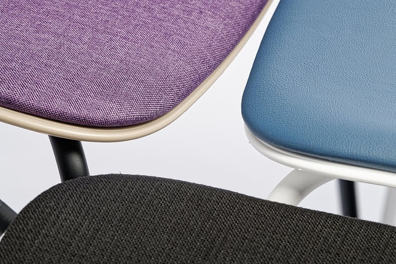 Verschiedene Polstermaterialien sind erhältlich