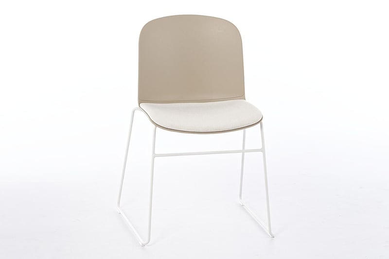 Mit Kufengestell + Sitzpolster