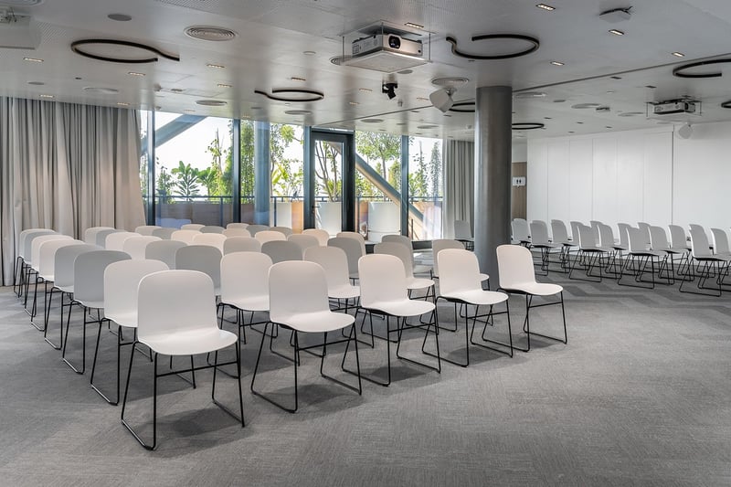 Die Adria KU lassen sich in großen Räumen stellen