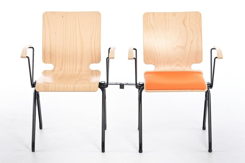 Auch unsere Armlehnenstühle Alabama AL SP können miteinander verbunden werden