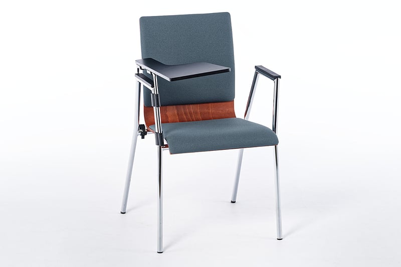 Mit Schreibtablar + Sitzpolster + Rückenpolster