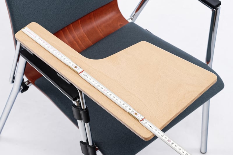 Das Tablar ist 46 cm lang