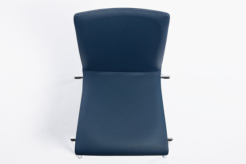 Der Schalenstuhl Alaska VP in der Draufsicht