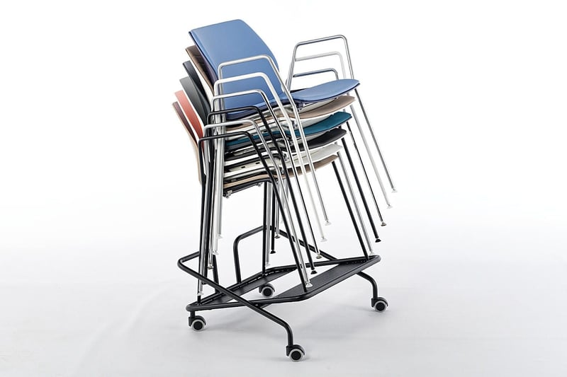 Mit dem Rollwagen können die Berlin AL transportiwert werden