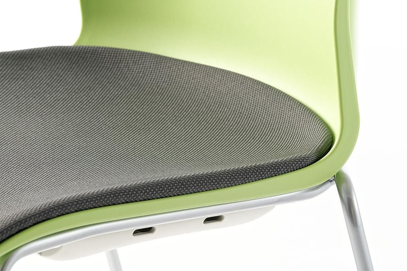 Die Polsterung sorgt für ein bequemes Sitzen