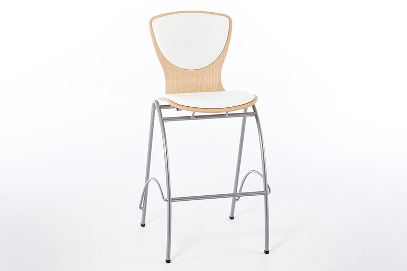 Barhocker + Sitzpolster + Rückenpolster