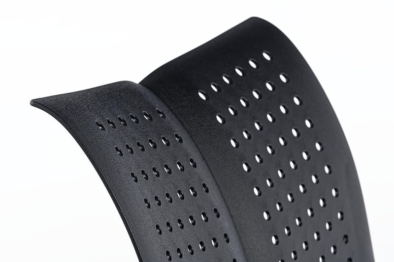 Eine Rückenlehne mit Knick in der Mitte